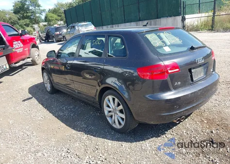 2009 Audi A3 2.0T z USA, uszkodzony, nr VIN WAUKF78P89A020440